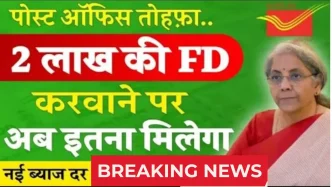 Post Office FD Scheme 2025